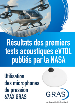 Tests acoustiques eVTOL NASA